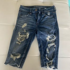 American Eagle long Jean shortS